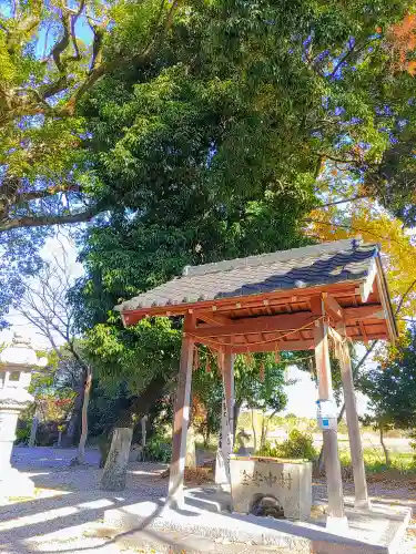 神明社（野方神明社）の手水舎