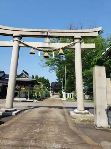 先宮熊野神社の鳥居