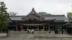 寒川神社の本殿