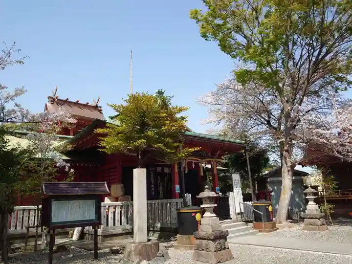 (芝生)浅間神社の本殿・本堂