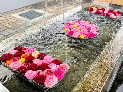 山形縣護國神社の手水舎