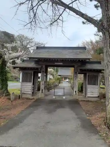 功岳寺の山門