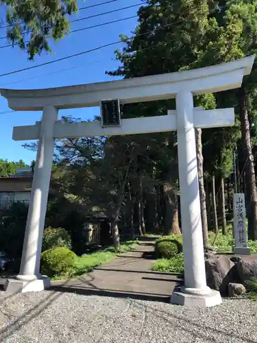 山宮浅間神社の鳥居