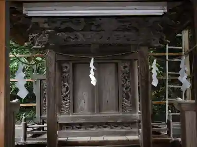 諏訪神社の本殿・本堂