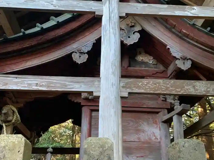 胎安神社の本殿