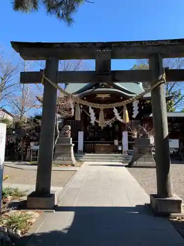 行田八幡神社の鳥居