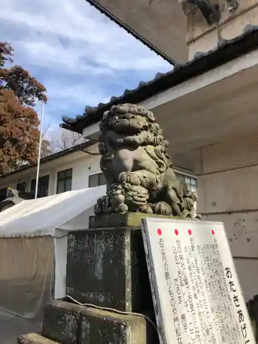 日枝神社水天宮の狛犬