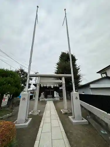 神明神社の鳥居