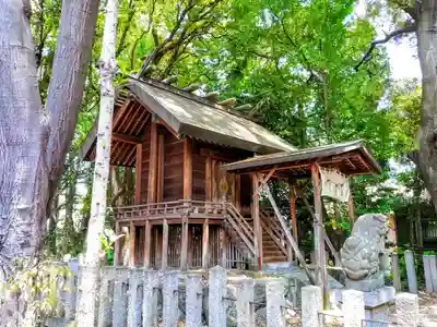 漆部神社の本殿・本堂