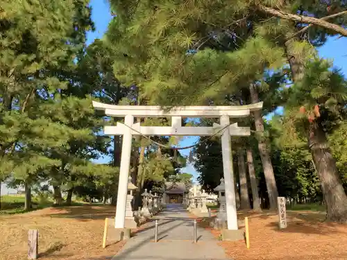 山之上住吉神社の鳥居