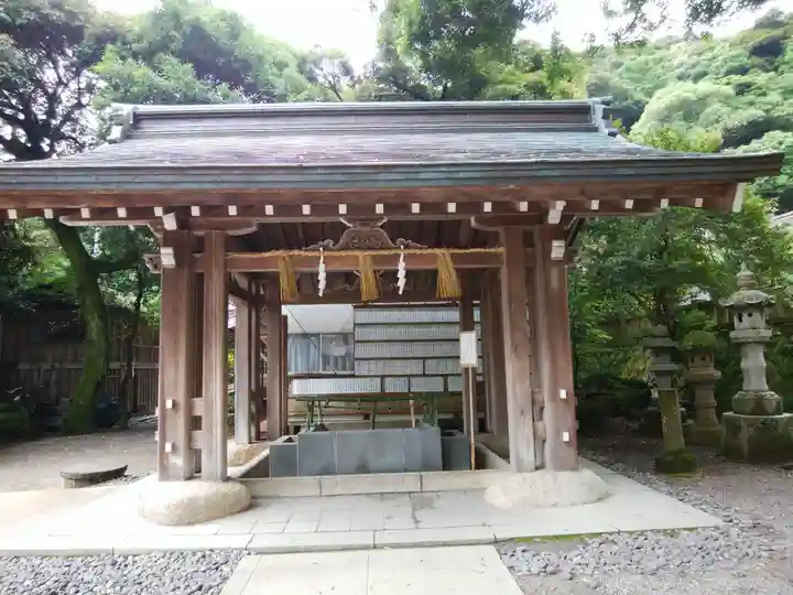 美保神社の手水舎