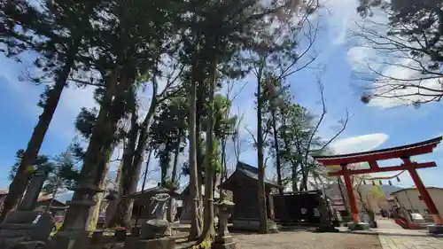 小室浅間神社の景色