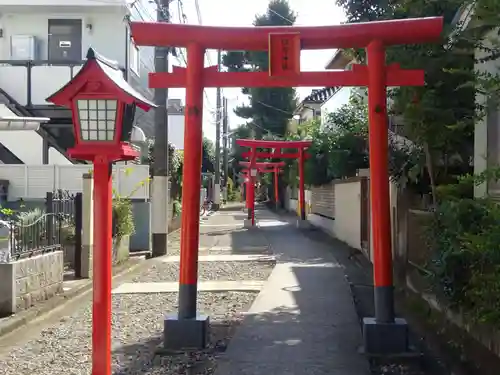 久富稲荷神社の鳥居