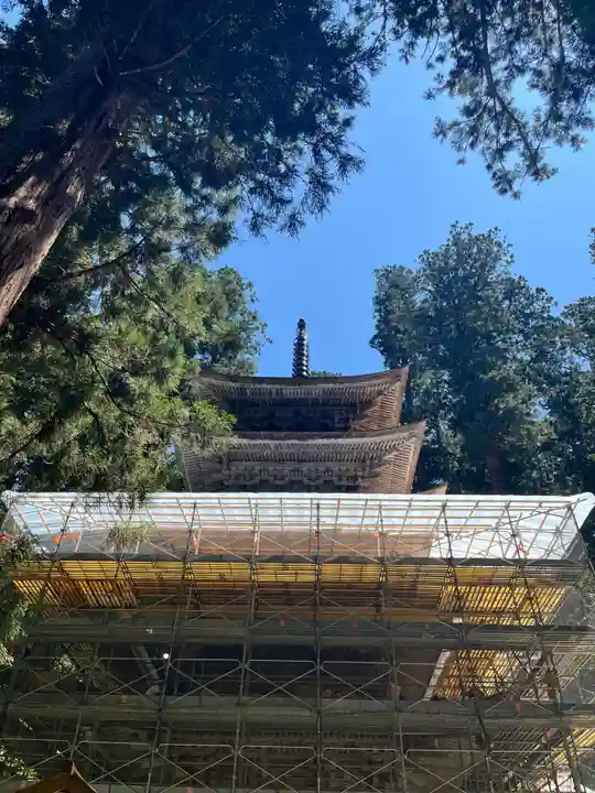 羽黒山五重塔(出羽三山神社)(山形県)