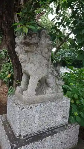 岩槻久伊豆神社の狛犬