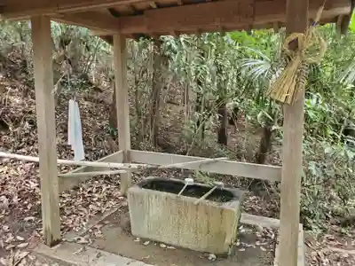 中津住吉神社の手水舎