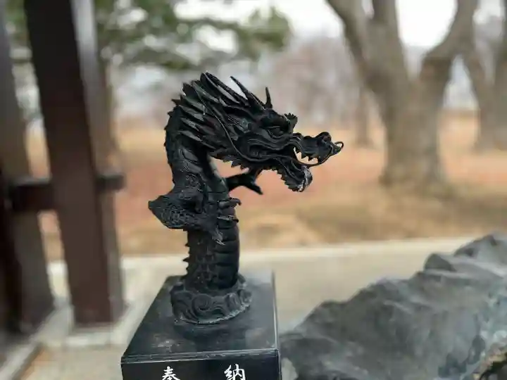 月寒神社の手水舎