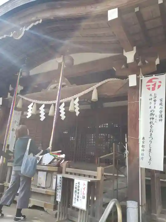 鳩森八幡神社の本殿・本堂