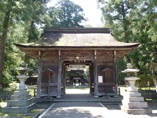 若狭姫神社（若狭彦神社下社）の山門・神門