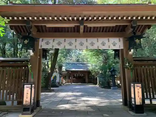 駒木諏訪神社の山門