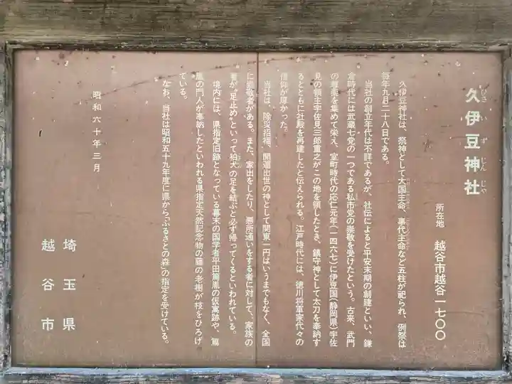 越ヶ谷久伊豆神社(埼玉県)