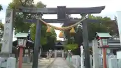 下野國一社八幡宮の鳥居