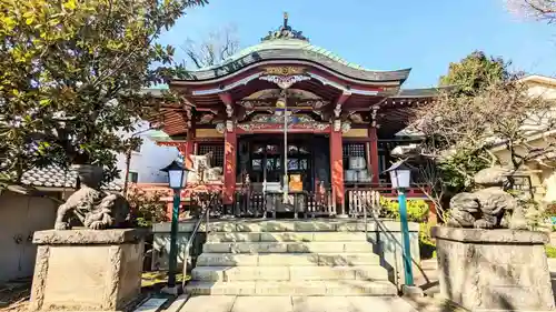 千住本氷川神社の本殿