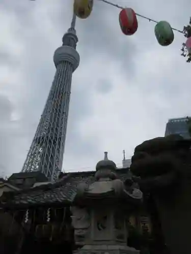 押上天祖神社の景色