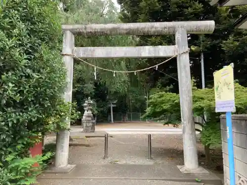 月読神社の鳥居