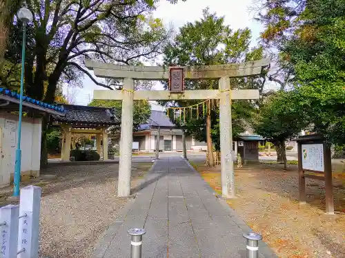 真宮神社の鳥居