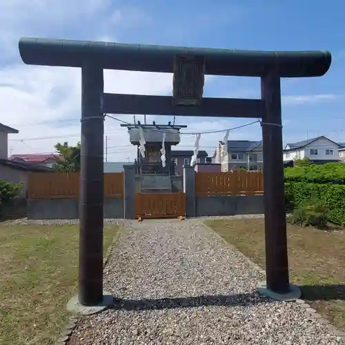 一本栗地主神社の鳥居