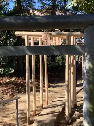 日限富士浅間神社の鳥居