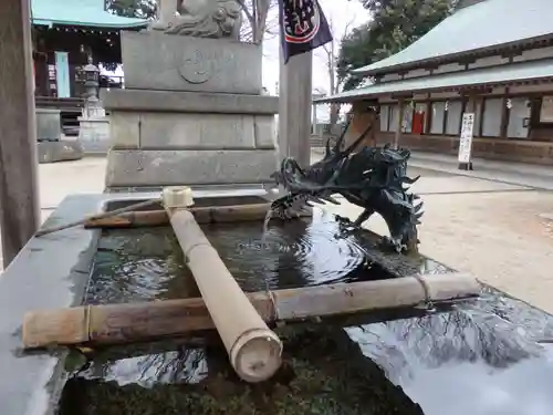(下館)羽黒神社の手水舎