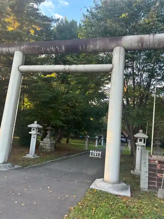 十勝護国神社の鳥居