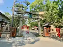 港住吉神社の鳥居