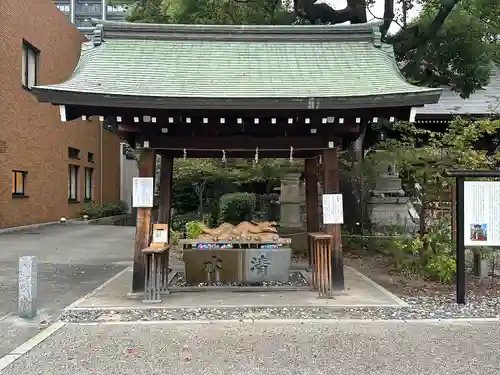 若宮八幡社の手水