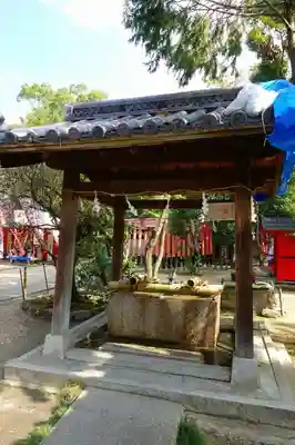 片埜神社の手水舎