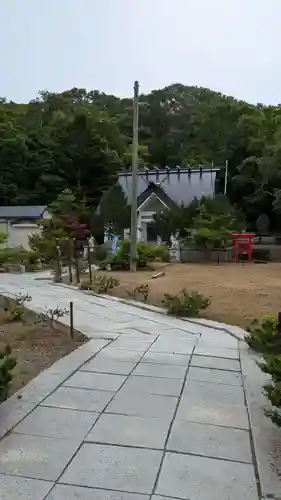 霧多布神社の本殿・本堂