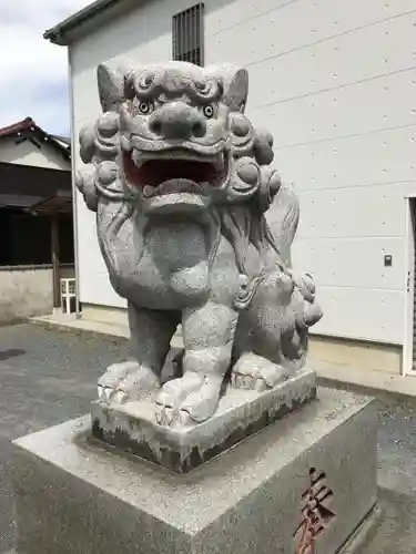 熊野神社の狛犬