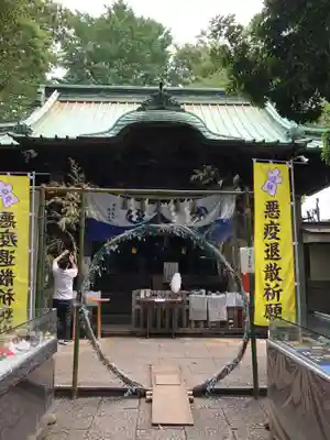 戸越八幡神社の本殿・本堂