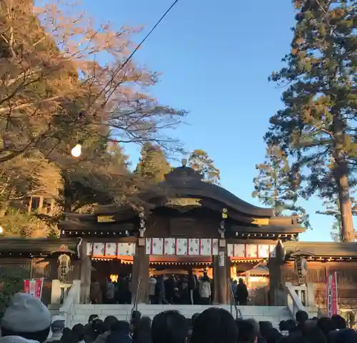 高麗神社の山門・神門