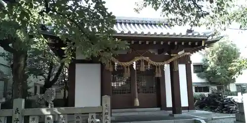 東園田東 白井神社の本殿・本堂