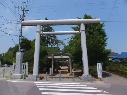 橘樹神社の鳥居