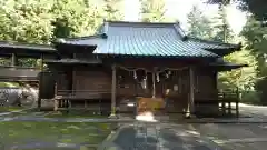 稲田神社の本殿