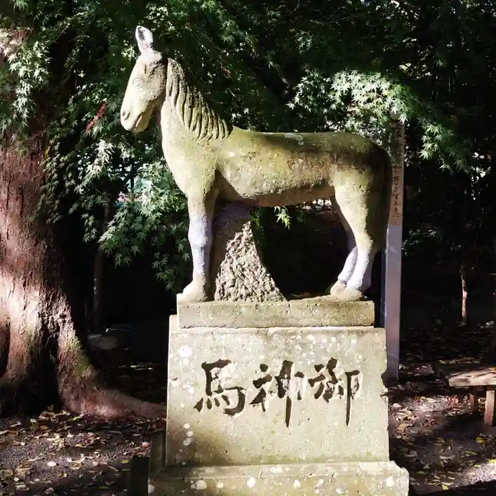廣瀬神社の狛犬