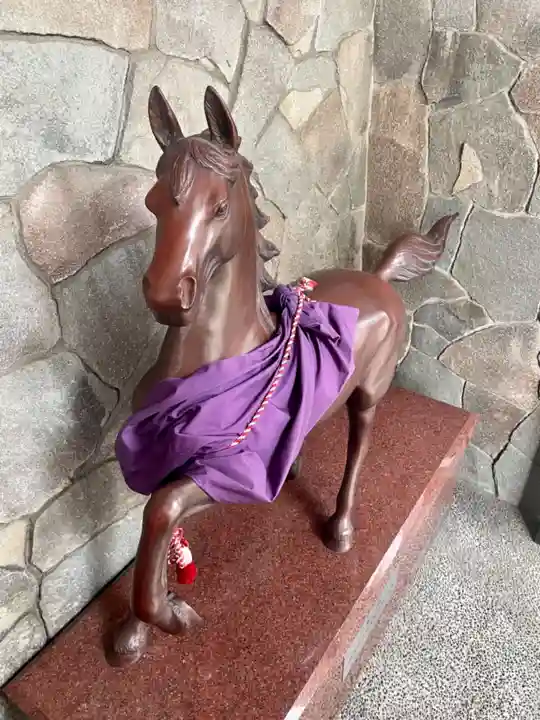 初音森神社の狛犬