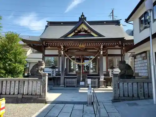 今泉八坂神社の本殿・本堂