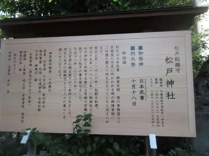 松戸神社の歴史