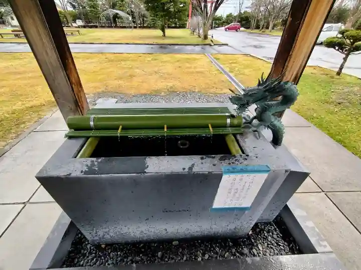 美瑛神社の手水舎