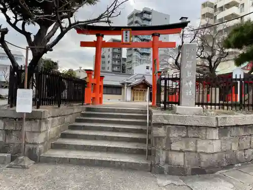 兵庫嚴島神社の鳥居